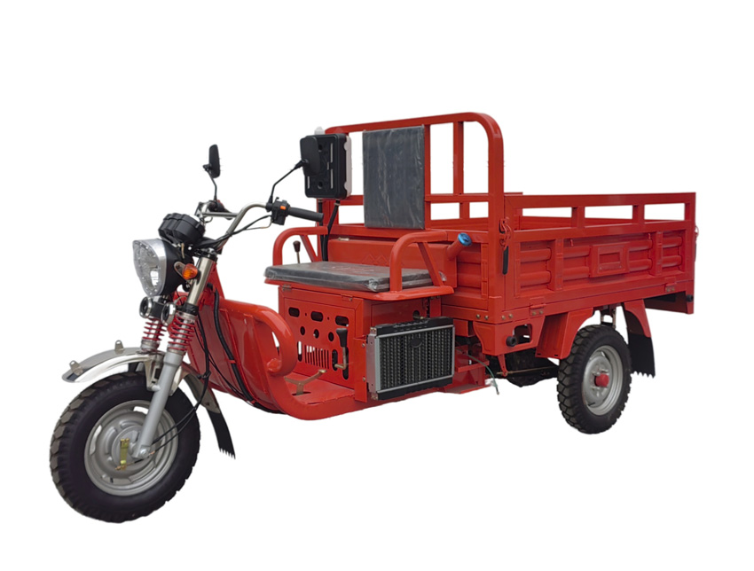 Gasoline three-wheel motorcycle