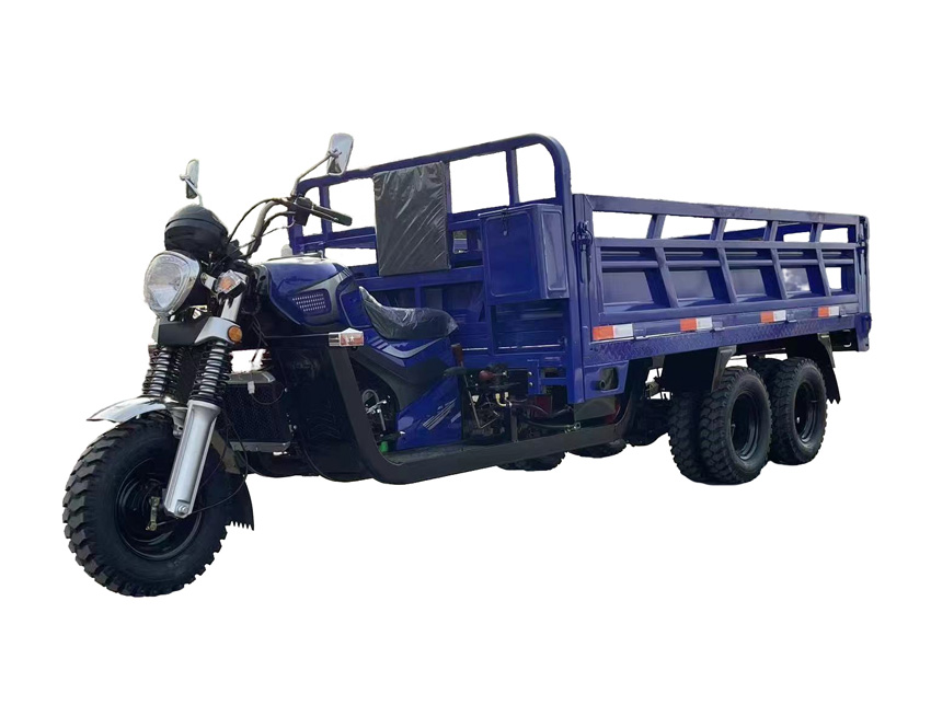 Gasoline three-wheel motorcycle