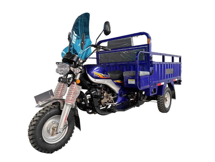 Gasoline three-wheel motorcycle